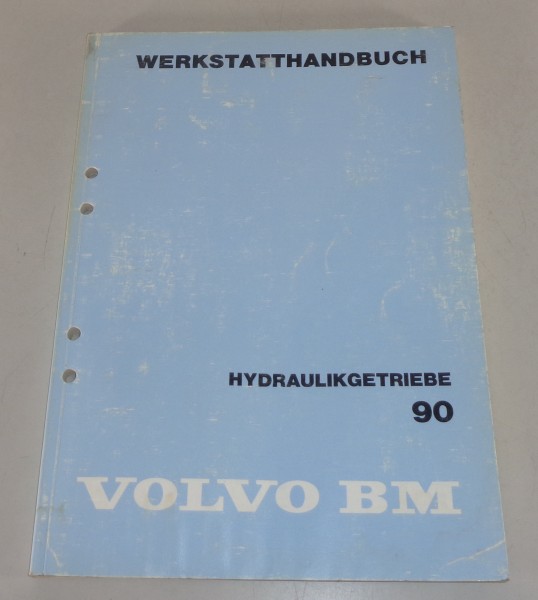 Werkstatthandbuch Volvo BM Hydraulikgetriebe 90 von 1984