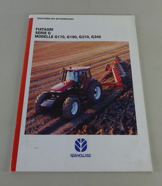Prospekt / Broschüre Fiatagri / New Holland Traktoren Serie G Stand 01/1995
