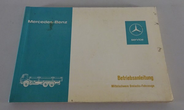 Betriebsanleitung Mercedes Benz NG 73 2219 6x2 + 6x4 / 2224 6x2 6x4 von 07/1976