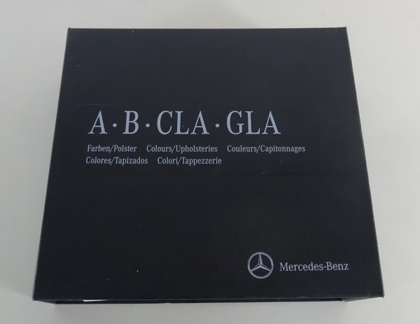 Polstermappe Mercedes-Benz A-Klasse / B-Klasse / CLA / GLA Stand 2016