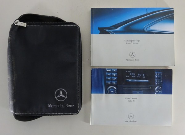 Owner's Manual + Wallet Mercedes Benz C-Class Sports Coupé Typ 203 ... von 2006