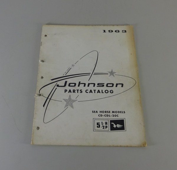 Teilekatalog OMC Johnson Outboards 5 1/2 PS Models Stand 09/1962