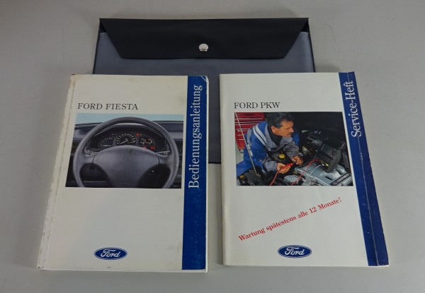 Bordmappe mit Betriebsanleitung / Handbuch Ford Fiesta´89 Stand 06/1994