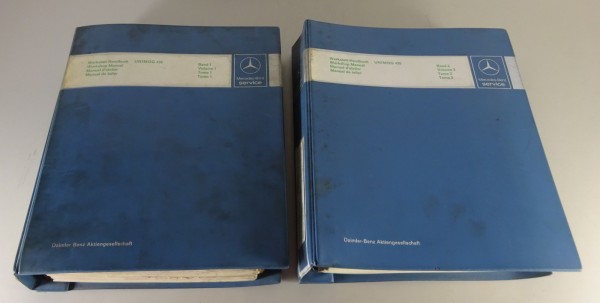 Werkstatthandbuch Mercedes Unimog 435 U 1300 L - U 1700 L Stand 10/1978 Original