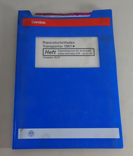 Werkstatthandbuch VW Bus / Transporter T4 Eigendiagnose Automatik Getriebe 01P