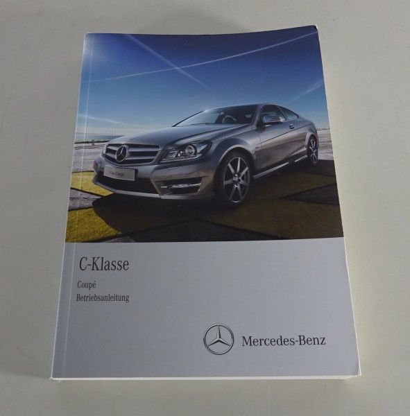 Betriebsanleitung / Handbuch Mercedes C-Klasse C 204 Coupé incl. AMG Stand 2012