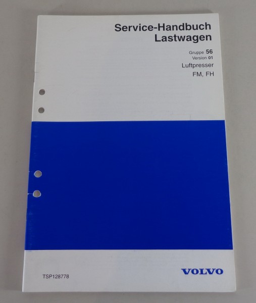 Werkstatthandbuch Volvo LKW FM / FH Luftpresser von 1999