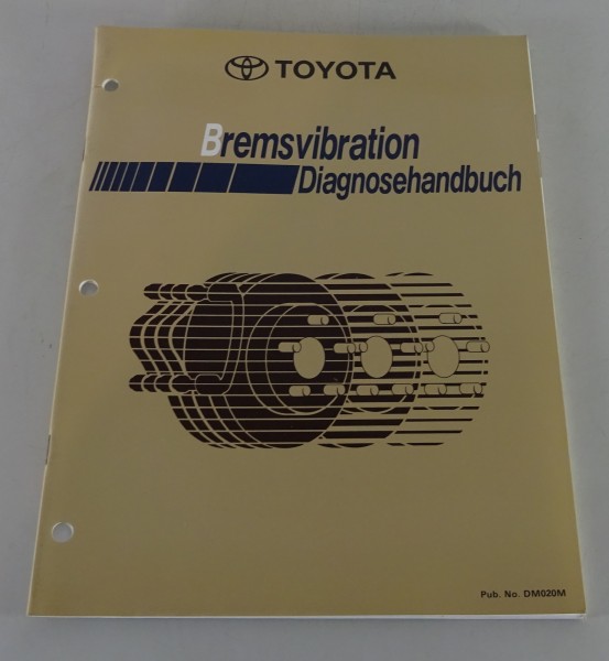 Werkstatthandbuch Toyota Bremsen Bremsvibration Diagnose Stand 04/1992
