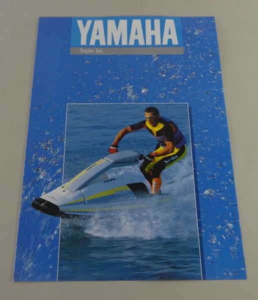 Prospekt / Broschüre Yamaha Super Jet Baujahr 1990 - 1991