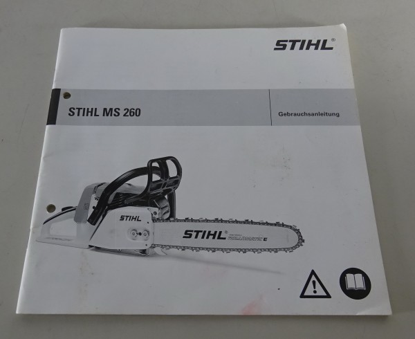 Betriebsanleitung / Handbuch Stihl Motorsäge / Kettensäge MS 260 Stand 2004