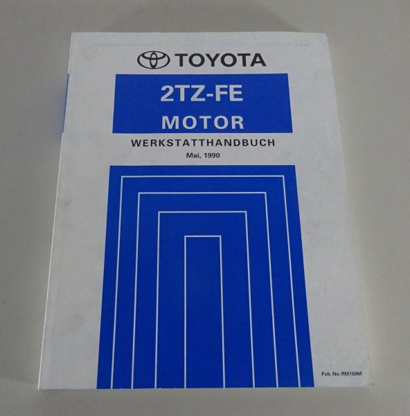 Werkstatthandbuch Toyota Motor 2TZ-FE für Previa Stand 05/1990