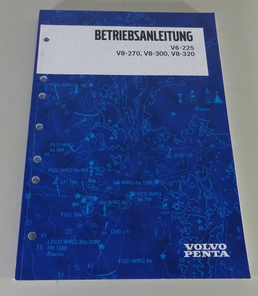 Betriebsanleitung Volvo Penta V6-225 / V8-270 / V8-300 / V8-320 Stand 10/2012