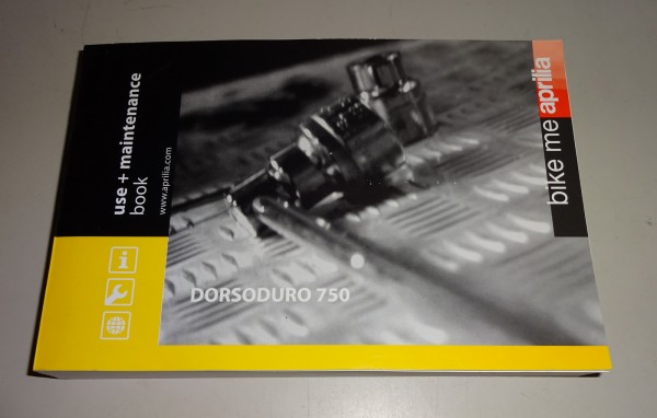 Owner´s Manual / Use and Maintenance Aprilia Dorsoduro 750 from 09/2008