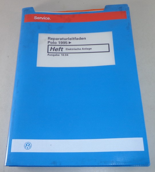 Werkstatthandbuch VW Polo 6N ab 1995 Elektrische Anlage Stand 10/1994