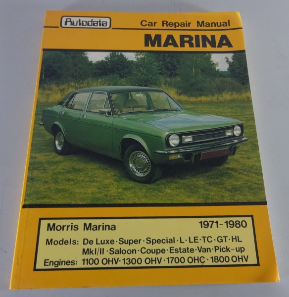 Werkstatthandbuch / Workshop Manual | Morris Marina Models | Stand 1971 - 1980
