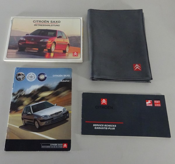 Bordmappe + Betriebsanleitung / Handbuch Citroen Saxo Stand 05/2000