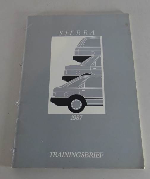 Techniker-Produkteinführung / Schulung Ford Sierra Stand 02/1987