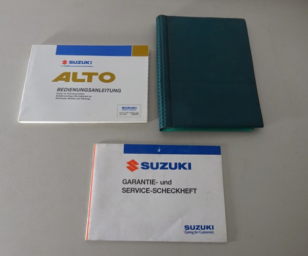 Bordmappe + Betriebsanleitung / Handbuch Suzuki ALTO Stand 04/2003