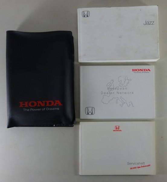Bordmappe mit Betriebsanleitung / Handbuch Honda Jazz Stand 2004