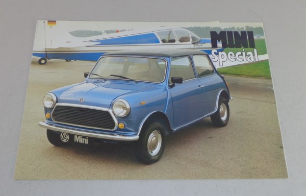Prospekt / Brochure Leyland Austin Mini Stand 03/1978