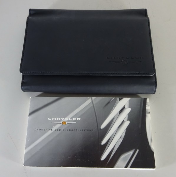 Bordmappe + Betriebsanleitung Chrysler Crossfire Coupe Stand 2004