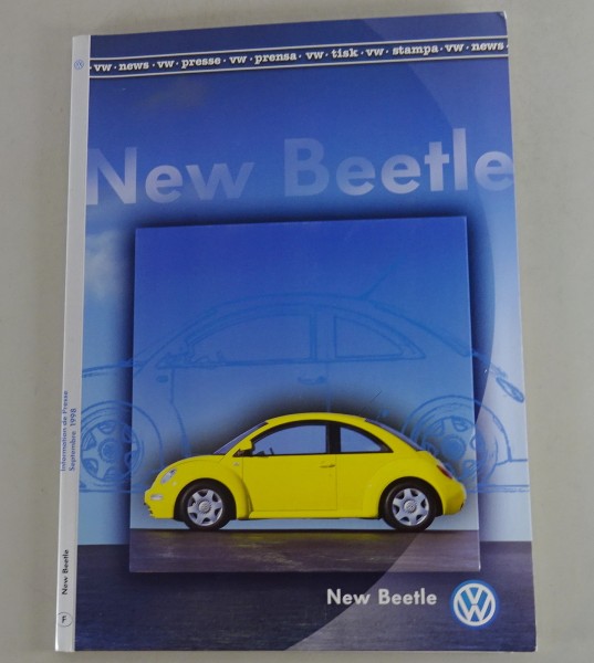 Dossier de presse VW New Beetle de 09/1998