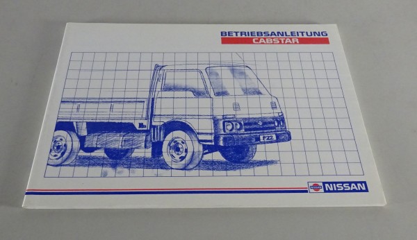 Betriebsanleitung Nissan Cabstar Typ F22 Stand 06/1990