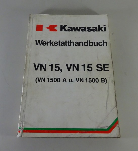 Werkstatthandbuch Kawasaki VN 15 / 15 SE Typ VN 1500 A / B Stand 12/1987