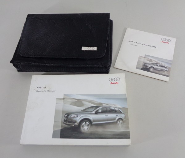 Owner's Manual + Wallet Audi Q7 Typ 4L from 05/2006