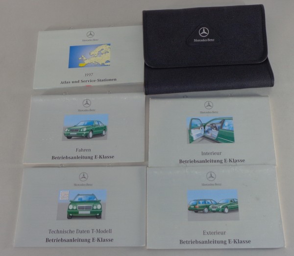 Bordmappe + Betriebsanleitung Mercedes E-Klasse W210 T-Modell E 200 240.. 5/1997