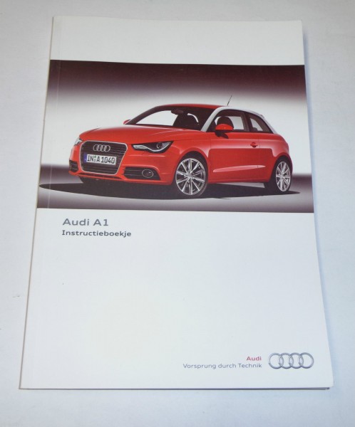 Betriebsanleitung / Instructieboekje / Handleiding Audi A1 / A 1, Stand 11/2010