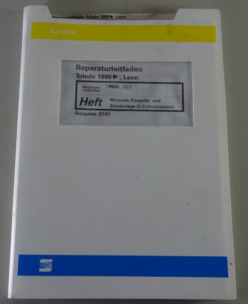 Werkstatthandbuch Seat Toledo / Leon 1999 Motronic Einspritz- + Zündanlage 5 Zyl
