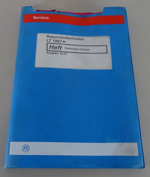 Werkstatthandbuch VW Transporter / Bus LT 2/II Elektrische Anlage von 04/1997
