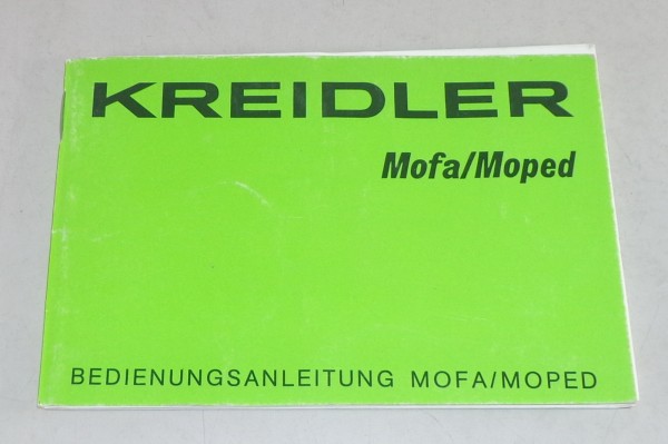 Betriebsanleitung Kreidler Mofa + Moped MF / MP2 von 1977