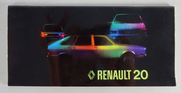 Betriebsanleitung / Handbuch Renault R20 Stand 11/1975