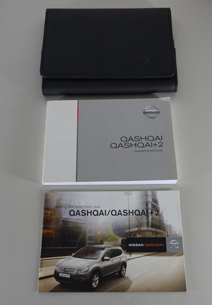 Owner's Manual + Wallet Nissan Qashqai / Qashqai +2 Type J10 from 03/2009