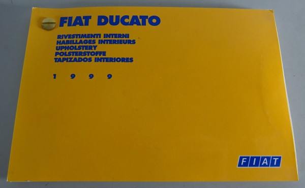 Polstermappe & Muster Fiat Ducato II typ 230 Stand 03/1999