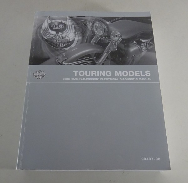 Diagnostic manual Harley Davidson Touring Models 2008 form 09/2007