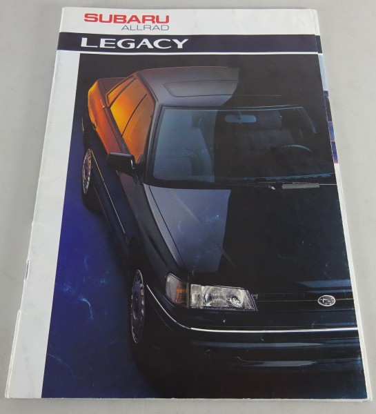 Prospekt / Broschüre Subaru Legacy Allrad