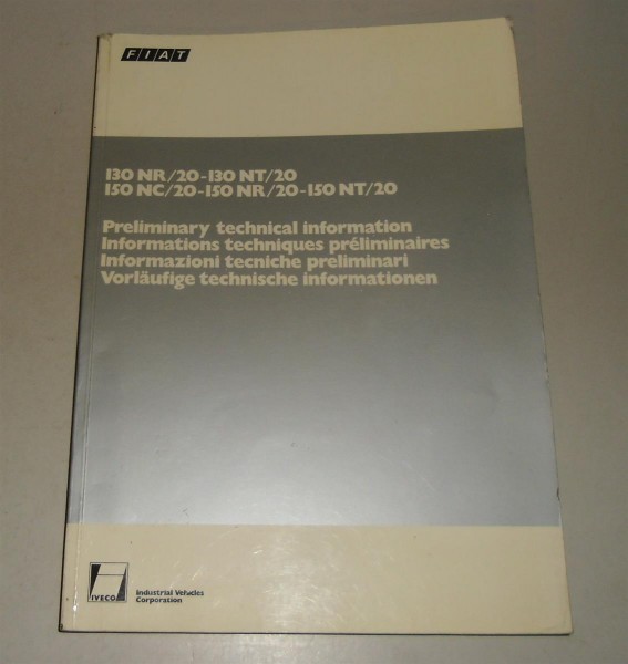 Werkstatthandbuch Fiat OM IVECO 130 / 150 NR NC NT LKW von 1976