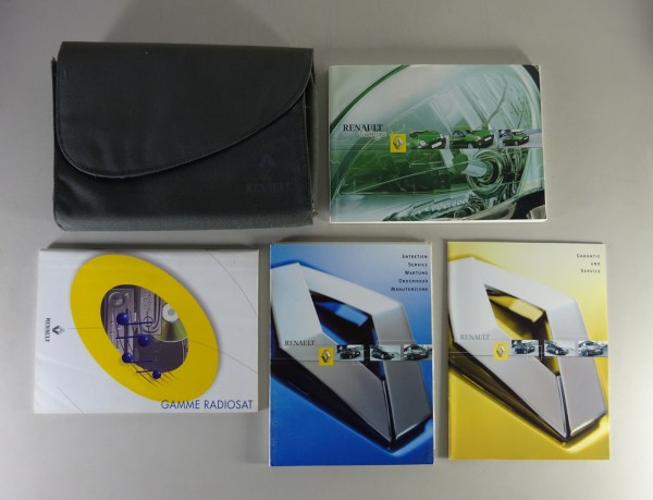 Bordmappe + Betriebsanleitung / Handbuch Renault Twingo I von 10/2001