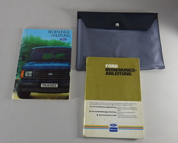 Bordmappe + Betriebsanleitung / Handbuch Ford Transit´78 Stand 07/1983