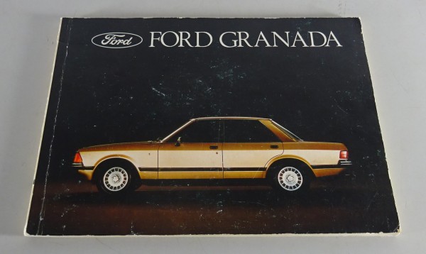 Betriebsanleitung / Handbuch Ford Granada MK. II Stand 09/1980