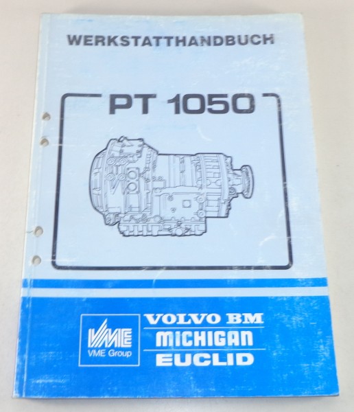 Werkstatthandbuch Volvo BM Getriebe PT 1050 Stand 05/1989