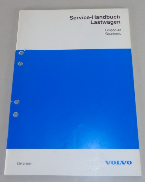 Werkstatthandbuch Volvo LKW Getriebe Geatronic von 1991