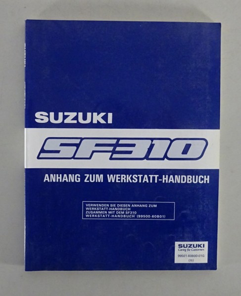 Werkstatthandbuch Suzuki Swift SF 310 EA Nachtrag Stand 09/1991