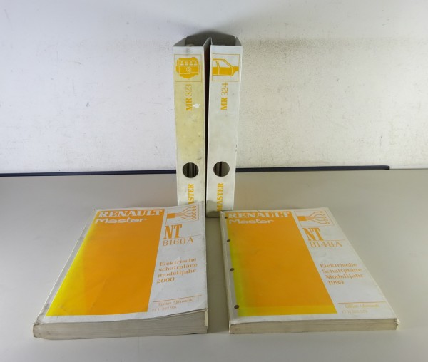 Werkstatthandbuch + Elektrische Schaltpläne Renault Master II Stand 1997 - 2000
