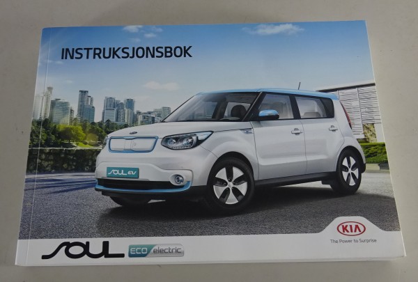 Betriebsanleitung / Intruksjonsbok Kia Soul ab 2015 auf Norwegisch