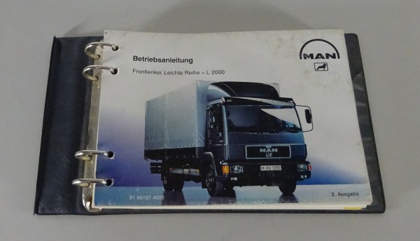 Betriebsanleitung / Handbuch MAN L 2000 leichte Reihe Stand 07/1994