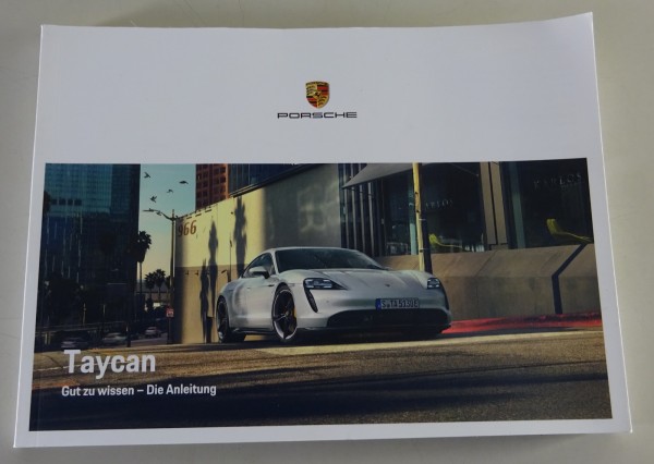 Betriebsanleitung / Handbuch | Porsche Taycan | Modelljahr 2023 | Stand 06/2022